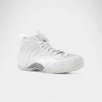 nike deportivas moda air foamposite one triple white para hombre