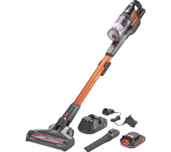 PowerSeries Extreme BHFEV182C-GB Cordless Vacuum Cleaner - Orange, Black