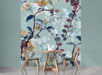 Papel pintado panorámico ivy
