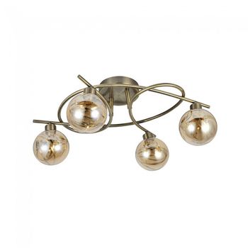 Plafón de techo varanasi (4 luces)