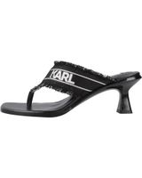 de karl lagerfeld sandalias mujer modelo panache ii border slide color negro d d00 black