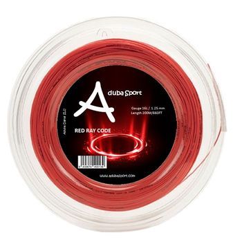 Cordaje De Tenis Ray Code 200m 1.25 Rojo