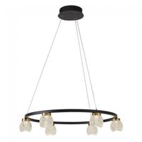 lampara colgante led fany 6 luces