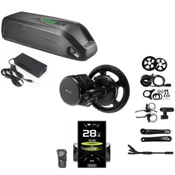 [EU Directo] Kits de motor BAFANG MM G340 48V 750W de medio motor,42T,medidor DPC010,kit de bicicleta eléctrica DIY,bate