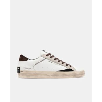 Crime London Deportivas Moda DISTRESSED 10003AA9-10 CITY BROWN para hombre