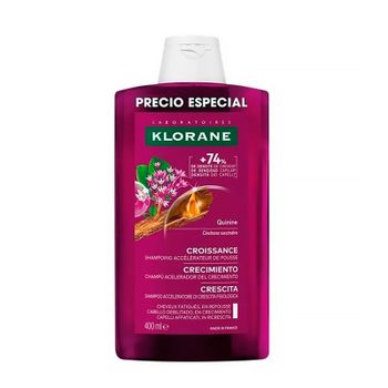 Klorane Champús Quinine Shampoo Champú Acelerador Del Crecimiento A La Adenosina