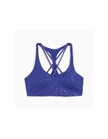 sujetador deportivo de fitness puma move intergalactic bra mujer azul