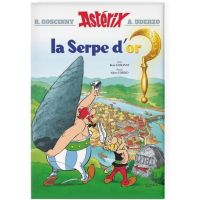 iman decorativo portada asterix la serpe dor 55 x 8 cms frances