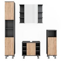 conjunto de muebles de bano fynn 4 partes vicco