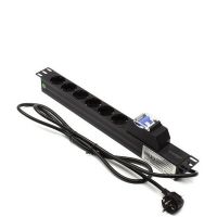 lapara la-00030503 regleta rack pdu 19 1u 6xschuko con magnetotermico