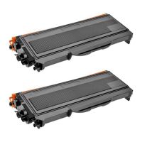 compatible multipack brother hl-2150 printer toner cartridges 2 pack -tn2110