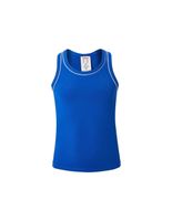 camiseta de padel wilson yg youth team tank classic navy infantil