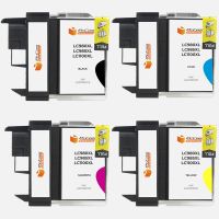 pccom essential brother lc980xllc1100xllc985xl cartucho tinta compatible negrocianmagentaamarillo pack 4