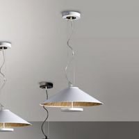 lampara colgante led rila blancooro 32w