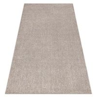 alfombra casablanca loom marron lazo suave interior y exterior 300x400 cm