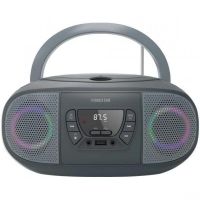 radio cd fonestar boom-go-g 4w rms bluetooth usb mp3 aux portatil gris