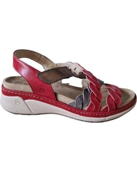 de SUAVE BY LEYLAND SANDALIAS CUNA LEYLAND AMATISTA VARIOS 3315 ROJO