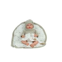 muneca reborn arias 40 cm noa beige cmanta de invierno