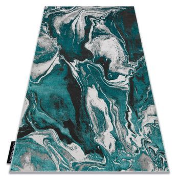 Alfombra De Luxe Moderna 622 Abstracción - Structural Verde / Antraci 200x290 Cm