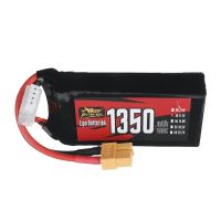 bateria zop power 111v 1350mah 150c 3s lipo con conector xt60 para dron rc