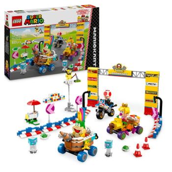 LEGO Super Mario Set Bebé Peach y Grand Prix, Juego de construcción +8 años - 72036