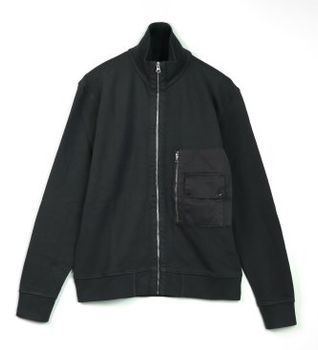 Ten c para hombre. 26CTCUF01004 Chaqueta de felpa marino (M), Casual, Algodón