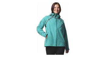Chaqueta impermeable columbia reign no shine para mujer azul