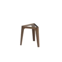 mesa rincon triangular nogal