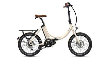 Bicicleta electrica plegable o2 feel ipeps 5 shimano nexus 7v 360 wh 20   lino blanco
