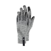buff dryflx  guantes de correr unisex - gris
