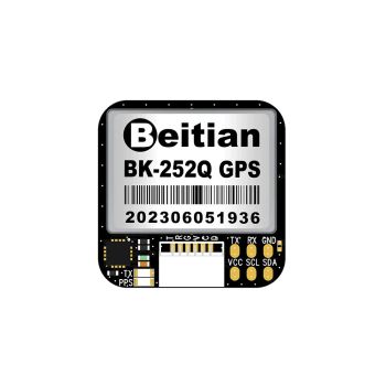 Módulo GPS Beitian BK-252Q con brújula QMC5883, protocolos NMEA y UBX. Diseñado para uso en drones y aviones. Compatible