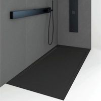 plato de ducha resina quore negro  70x190cm