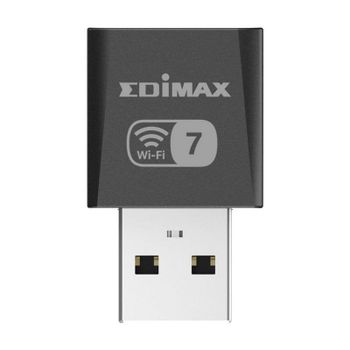 Tarjeta de red Edimax EW-7822UN7 USB 3.2 Gen1 Wi-Fi 7 Tri-Band 2880 Mbit/s negra