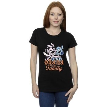 Disney Camiseta Ohana para mujer