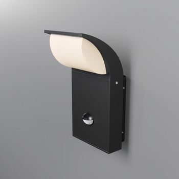 Aplique de exterior led con sensor stock (12w)