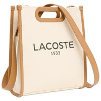 lacoste bandolera heritage canvas para mujer