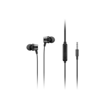Auricular Lenovo 4XD1J77352 Intraaural Binaural con Micrófono Integrado 3.5mm 1.2m Negro
