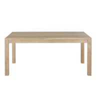 mesa de comedor de acacia maciza para 68 personas 180 cm de largo