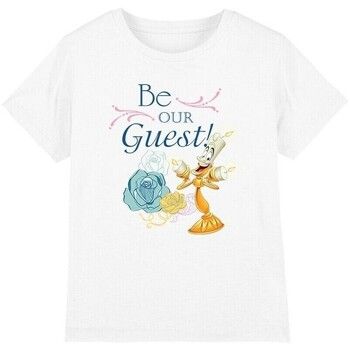 Dessins Animés Tops y Camisetas Be Our Guest para niña