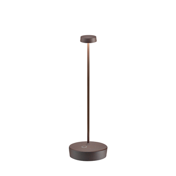 Lámpara De Mesa Led Recargable Y Regulable Swap Pro Corten
