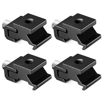 Adaptador de soporte de Flash de zapata fría de Metal para cámara de 2cps con rosca de tornillo de trípode de 1/4 