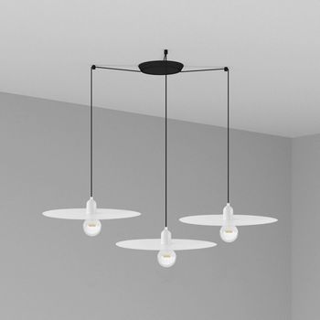 Lámpara colgante plat (3 luces)
