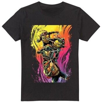 Teenage Mutant Ninja Turtles Camiseta Hot Rainbow Warriors para hombre