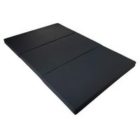 cama camper peugeot rifter - 3cm de grosor con hr 20kgm3 de sensacion suave - negro