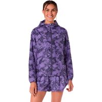 asics fujitrail packable  chaqueta para correr mujeres - lila