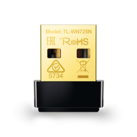 tarjeta de red inal tp-link tl-wn725n usb20 150mbps nano
