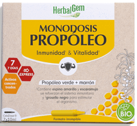 herbalgem propoleo monodosis bio 7x10ml