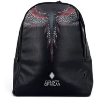 county of milan mochila zaino textured para hombre