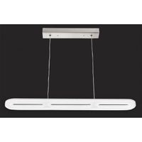 mi lampara - plafon 2x6w 4000k antioquia cromo 800lm 22x115x55