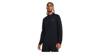 Camiseta 1 4 zip under armour vanish elite negro  hombre
